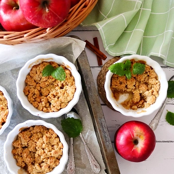 Crumble - recept MORA