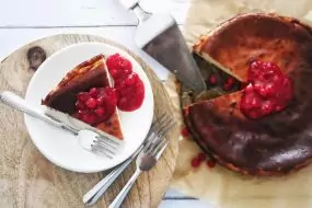 Treba vyskúšať: baskický spálený cheesecake